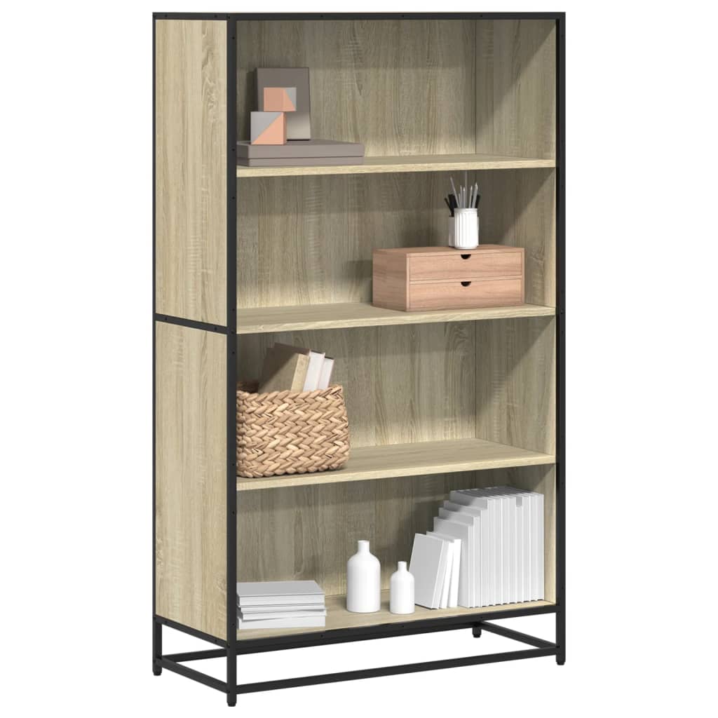 Βιβλιοθήκη Sonoma Oak 80,5x35x139 cm Ξύλινη κατασκευή
