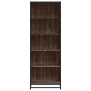 Βιβλιοθήκη καφέ δρυς 60x35x170,5 cm Κατασκευασμένο ξύλο