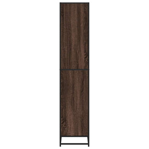 Βιβλιοθήκη καφέ δρυς 60x35x170,5 cm Κατασκευασμένο ξύλο