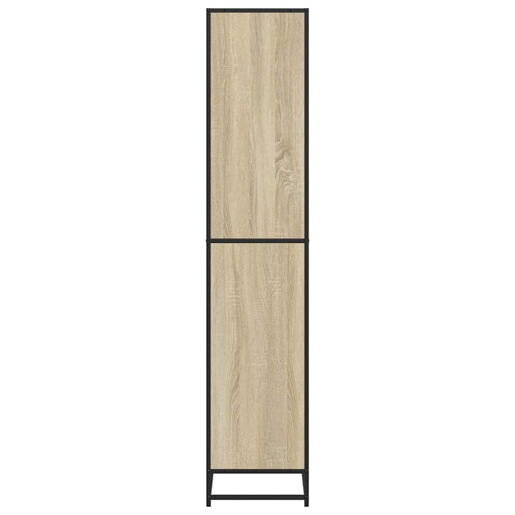 Βιβλιοθήκη Sonoma Oak 80,5x35x170,5 cm Ξύλινη κατασκευή