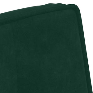Καρέκλα χαλάρωσης σκούρο πράσινο 64x74x84 cm Βελούδο