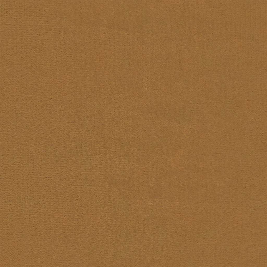 Καρέκλα χαλάρωσης καφέ 64x74x84 cm Βελούδο - Pakobazaar