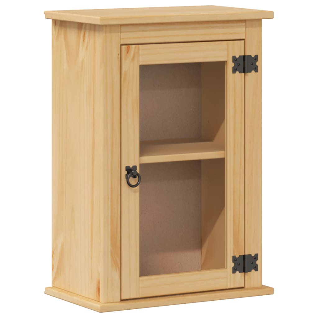 Ντουλάπι Μπάνιου Επιτ. Corona 45x27x64,5εκ Μασίφ Ξύλο Πεύκου - Pakobazaar