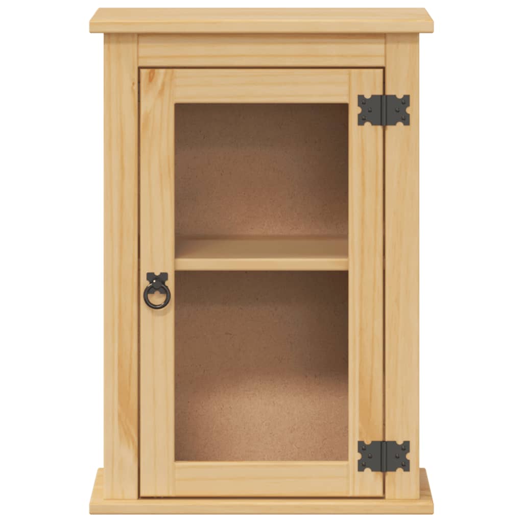 Ντουλάπι Μπάνιου Επιτ. Corona 45x27x64,5εκ Μασίφ Ξύλο Πεύκου - Pakobazaar