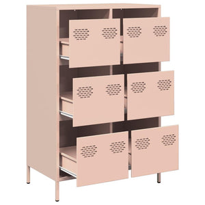 Ντουλάπι Ροζ 68 x 39 x 101,5 εκ. από Χάλυβα - Pakobazaar