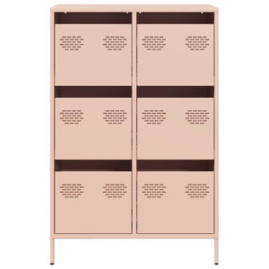 Ντουλάπι Ροζ 68 x 39 x 101,5 εκ. από Χάλυβα - Pakobazaar