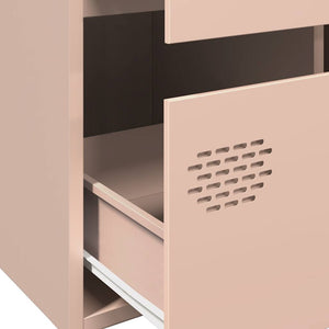 Ντουλάπι Ροζ 68 x 39 x 101,5 εκ. από Χάλυβα - Pakobazaar