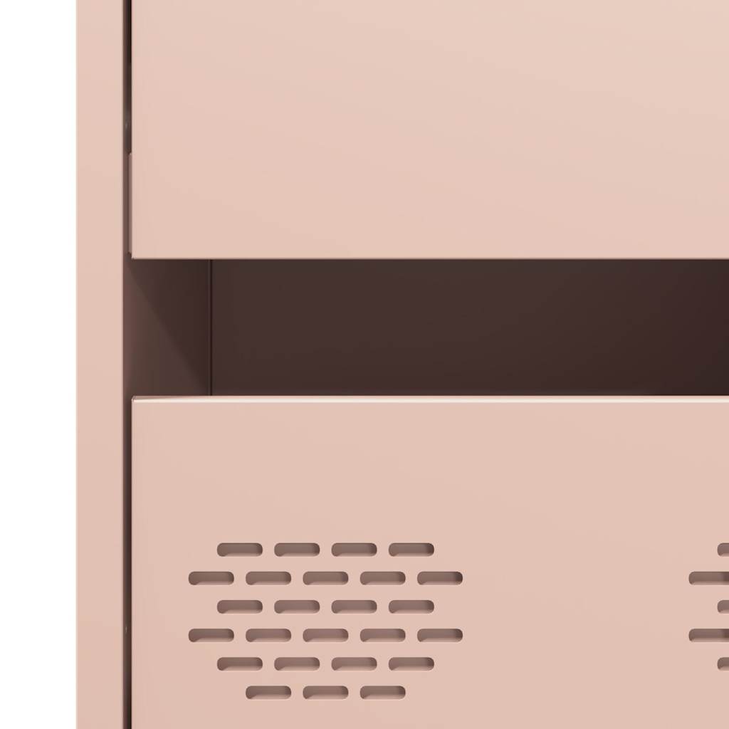 Ντουλάπι Ροζ 68 x 39 x 101,5 εκ. από Χάλυβα - Pakobazaar