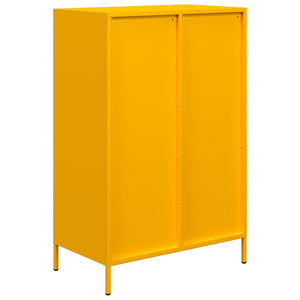 Ντουλάπι Μουσταρδί 68x39x101,5 εκ. από Ατσάλι - Pakobazaar