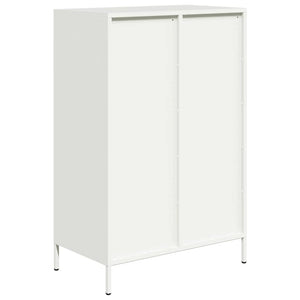 Ντουλάπι Λευκό 68x39x101,5 εκ. από Χάλυβα