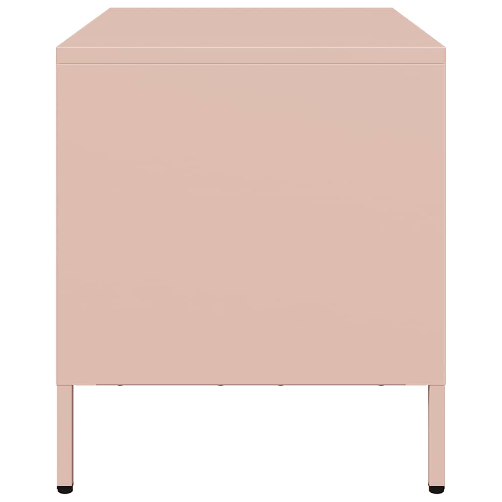 Έπιπλο Τηλεόρασης Ροζ 68 x 39 x 43,5 εκ. Χάλυβας Ψυχρής Έλασης