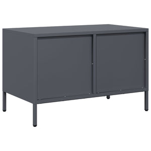 Έπιπλο Τηλεόρασης Ανθρακί 68x39x43,5 εκ. Ατσάλι Ψυχρής Έλασης