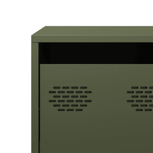 Έπιπλο Τηλεόρασης Λαδί 68 x 39 x 43,5 εκ. Χάλυβας Ψυχρής Έλασης