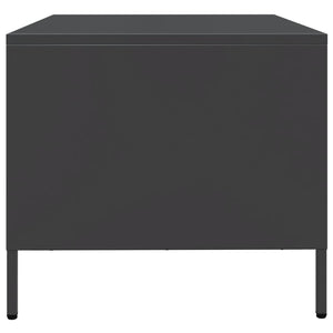 Έπιπλο Τηλεόρασης Μαύρο 68x50x43,5 εκ. Χάλυβας Ψυχρής Έλασης