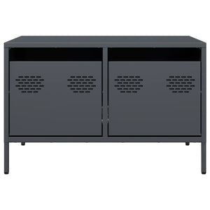 Έπιπλο Τηλεόρασης Ανθρακί 68x50x43,5 εκ. Ατσάλι Ψυχρής Έλασης