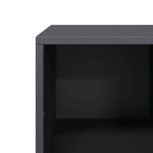 Τραπεζάκι Σαλονιού Ανθρακί 101,5x50x43,5εκ Χάλυβα Ψυχρής Έλασης - Pakobazaar