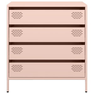 Ντουλάπι Ροζ 68x39x73,5 εκ. από Χάλυβα Ψυχρής Έλασης