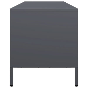 Έπιπλο Τηλεόρασης Ανθρακί 135x39x43,5 εκ. Ατσάλι Ψυχρής Έλασης