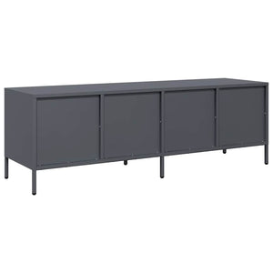 Έπιπλο Τηλεόρασης Ανθρακί 135x39x43,5 εκ. Ατσάλι Ψυχρής Έλασης