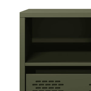 Έπιπλο Τηλεόρασης Λαδί 68 x 39 x 43,5 εκ. Χάλυβας Ψυχρής Έλασης - Pakobazaar