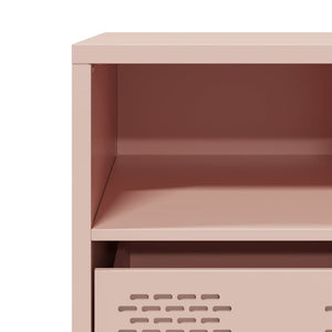 Έπιπλο Τηλεόρασης Ροζ 101,5x39x43,5 εκ. Ατσάλι Ψυχρής Έλασης - Pakobazaar