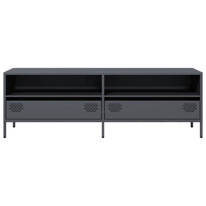 Έπιπλο Τηλεόρασης Ανθρακί 135x39x43,5 εκ. Ατσάλι Ψυχρής Έλασης