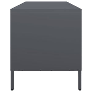 Έπιπλο Τηλεόρασης Ανθρακί 135x39x43,5 εκ. Ατσάλι Ψυχρής Έλασης