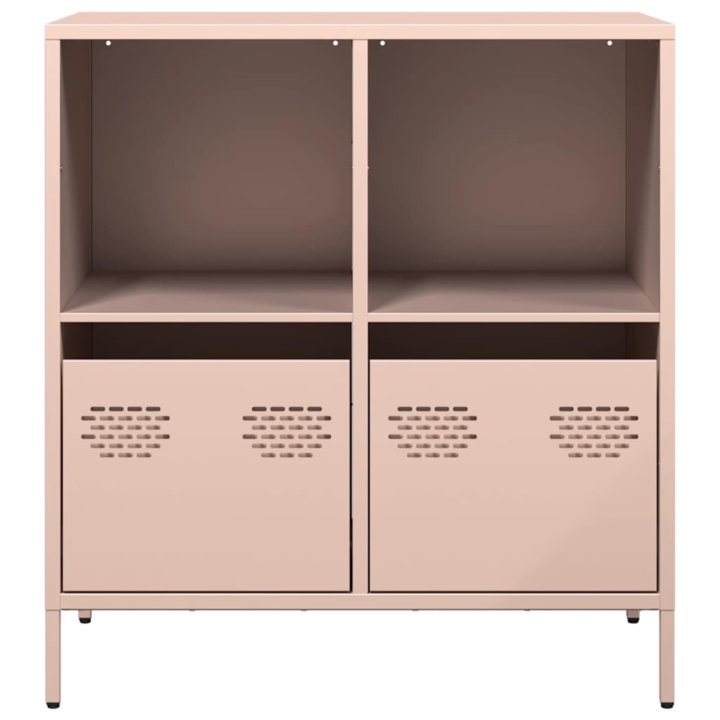 Ντουλάπι Ροζ 68x39x73,5 εκ. από Χάλυβα Ψυχρής Έλασης