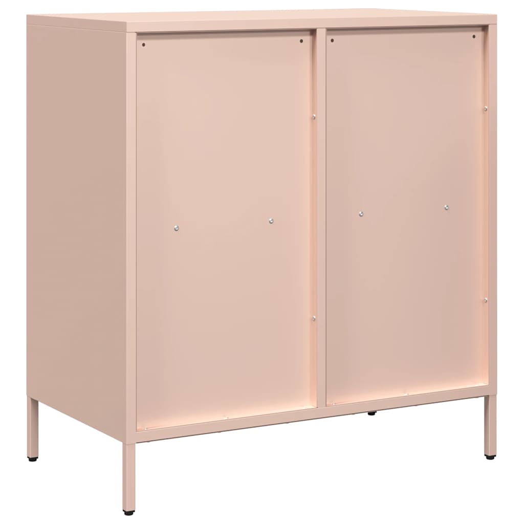 Ντουλάπι Ροζ 68x39x73,5 εκ. από Χάλυβα Ψυχρής Έλασης