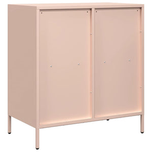 Ντουλάπι Ροζ 68x39x73,5 εκ. από Χάλυβα Ψυχρής Έλασης