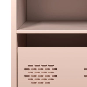 Ντουλάπι Ροζ 68x39x73,5 εκ. από Χάλυβα Ψυχρής Έλασης