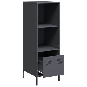 Ντουλάπι Ανθρακί 35x39x103,5 εκ. από Χάλυβα - Pakobazaar
