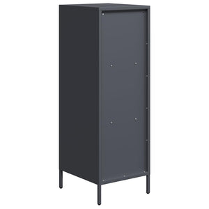 Ντουλάπι Ανθρακί 35x39x103,5 εκ. από Χάλυβα - Pakobazaar