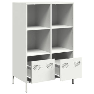Ντουλάπα Λευκό 68x39x103,5 εκ. από Χάλυβα