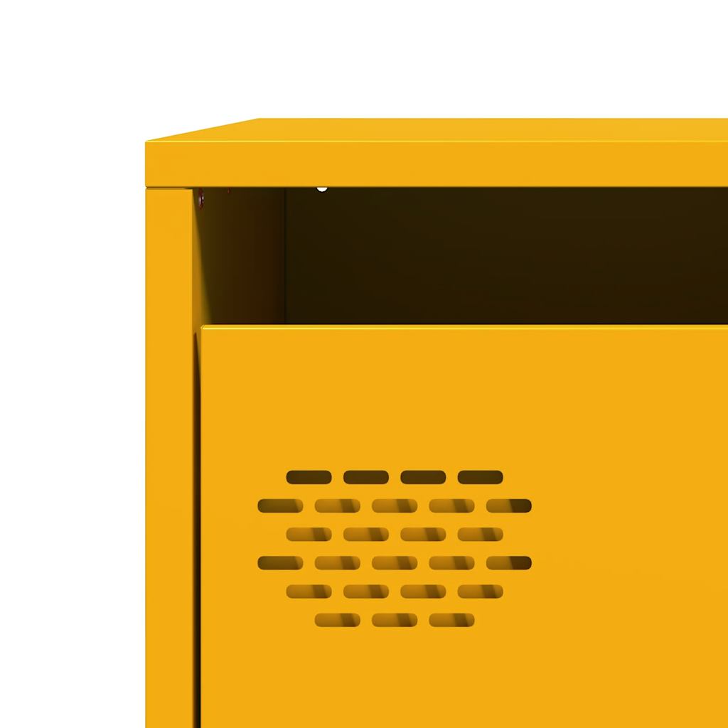 Ντουλάπι Μουσταρδί 39x35x103,5 εκ. από Ατσάλι