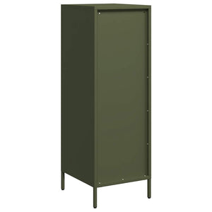 Ραφιέρα Πράσινο Λαδί 39x35x103,5 εκ. από Ατσάλι - Pakobazaar