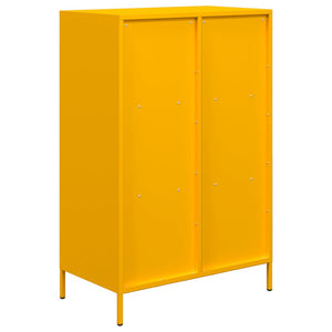 Ντουλάπι Μουσταρδί 68x39x103,5 εκ. από Ατσάλι