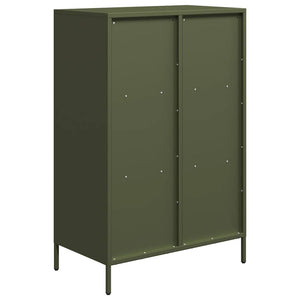 Ντουλάπι Πράσινο Λαδί 68x39x103,5 εκ. από Ατσάλι - Pakobazaar