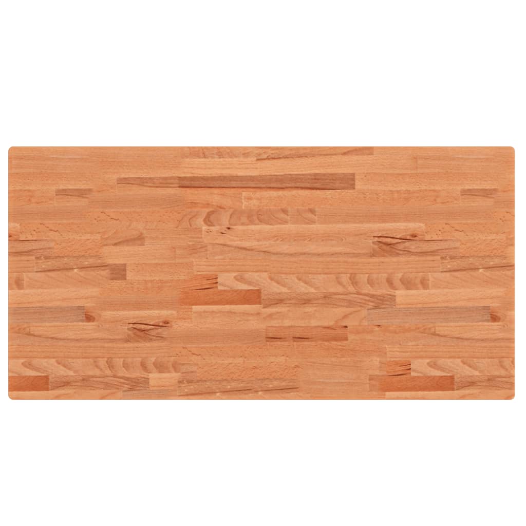 Ράφι Νιπτήρα Τοίχου από Ατσάλι / Μασίφ Ξύλο Οξιάς