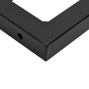 Ράφι Νιπτήρα Τοίχου από Ατσάλι / Μασίφ Ξύλο Δρυός - Pakobazaar