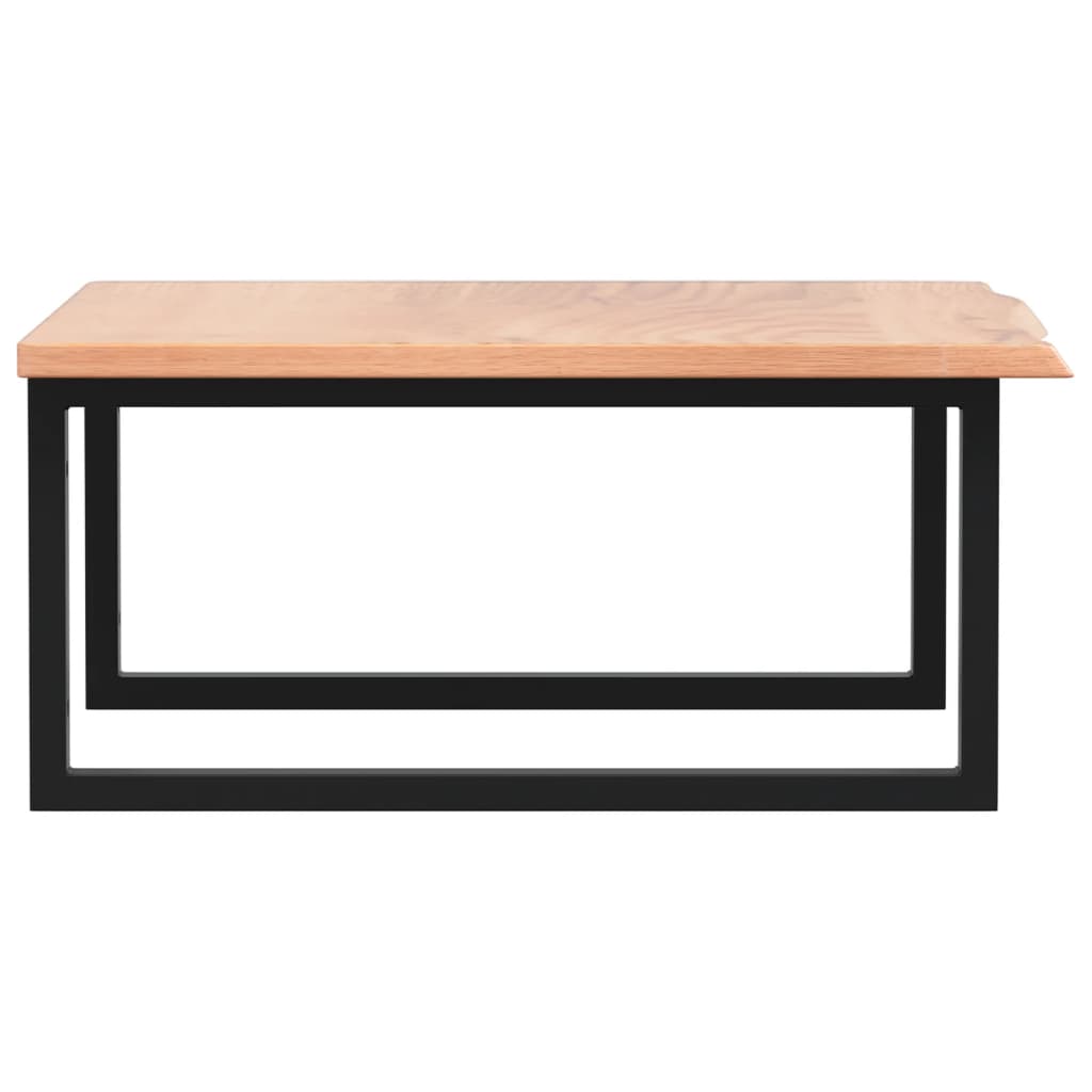 Ράφι Νιπτήρα Τοίχου από Ατσάλι / Μασίφ Ξύλο Δρυός - Pakobazaar