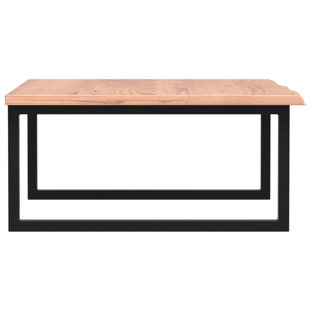 Ράφι Νιπτήρα Τοίχου από Ατσάλι / Μασίφ Ξύλο Δρυός - Pakobazaar