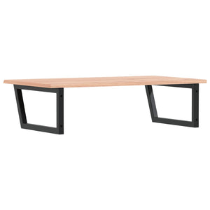 Ράφι Νιπτήρα Τοίχου από Ατσάλι / Μασίφ Ξύλο Δρυός - Pakobazaar