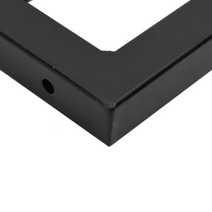 Ράφι Νιπτήρα Τοίχου από Ατσάλι / Μασίφ Ξύλο Ακακίας - Pakobazaar