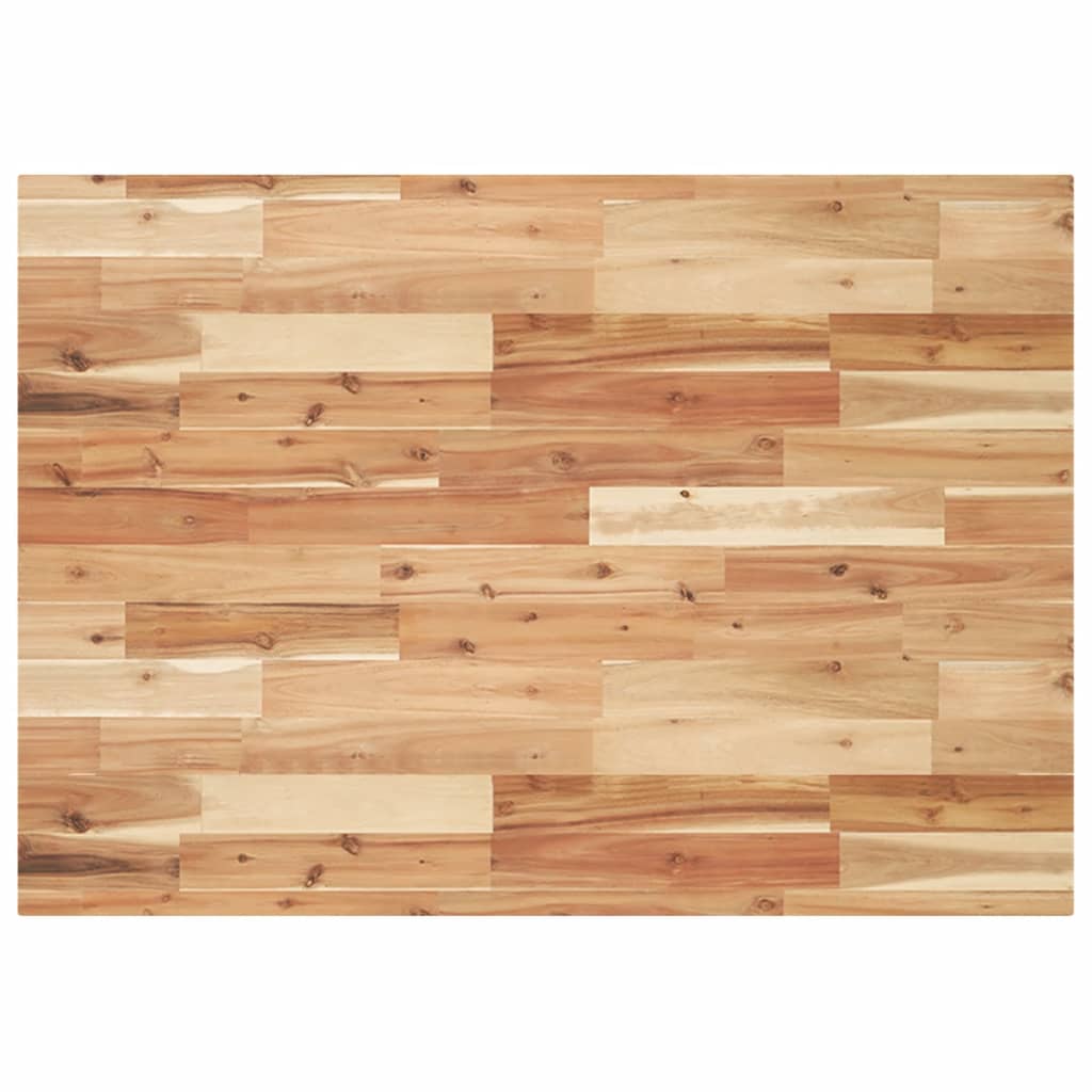 Ράφι Νιπτήρα Τοίχου από Ατσάλι / Μασίφ Ξύλο Ακακίας