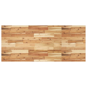 Ράφι Νιπτήρα Τοίχου από Ατσάλι / Μασίφ Ξύλο Ακακίας