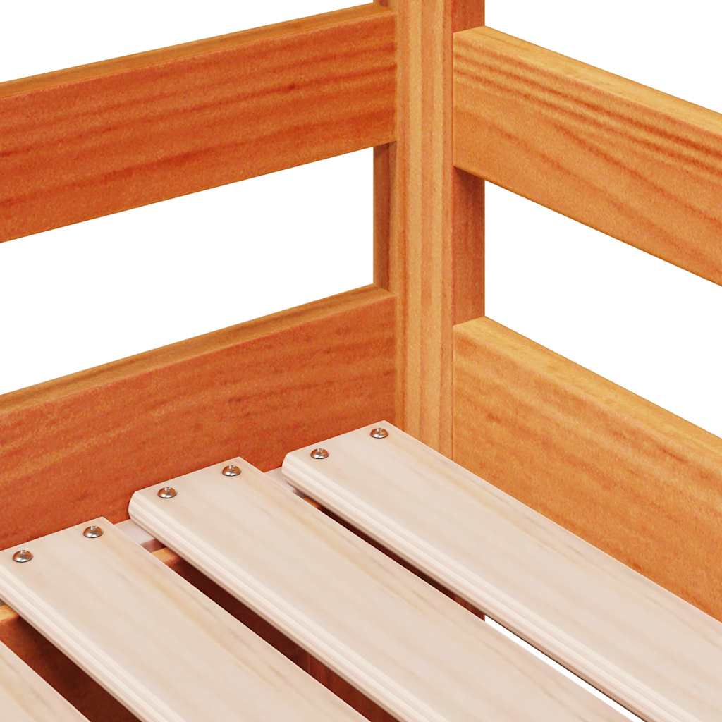 Καναπές Κρεβάτι Συρόμενος Χωρίς Στρώμα 90x190 εκ. & Συρτάρια