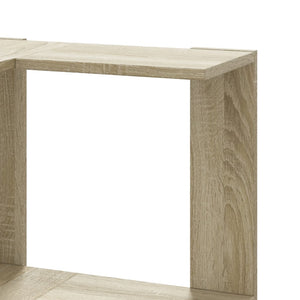 Βιβλιοθήκη Γωνιακή 5 Επ. Sonoma Δρυς 50x50x179 εκ Επεξ. Ξύλο - Pakobazaar