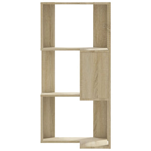 Βιβλιοθήκη Γωνιακή 3 Επ. Sonoma Δρυς 50x50x102εκ Επεξ. Ξύλο - Pakobazaar