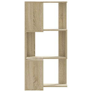 Βιβλιοθήκη Γωνιακή 3 Επ. Sonoma Δρυς 50x50x102εκ Επεξ. Ξύλο - Pakobazaar